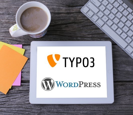 CMS-Typo3 vs. CMS-Wordpress